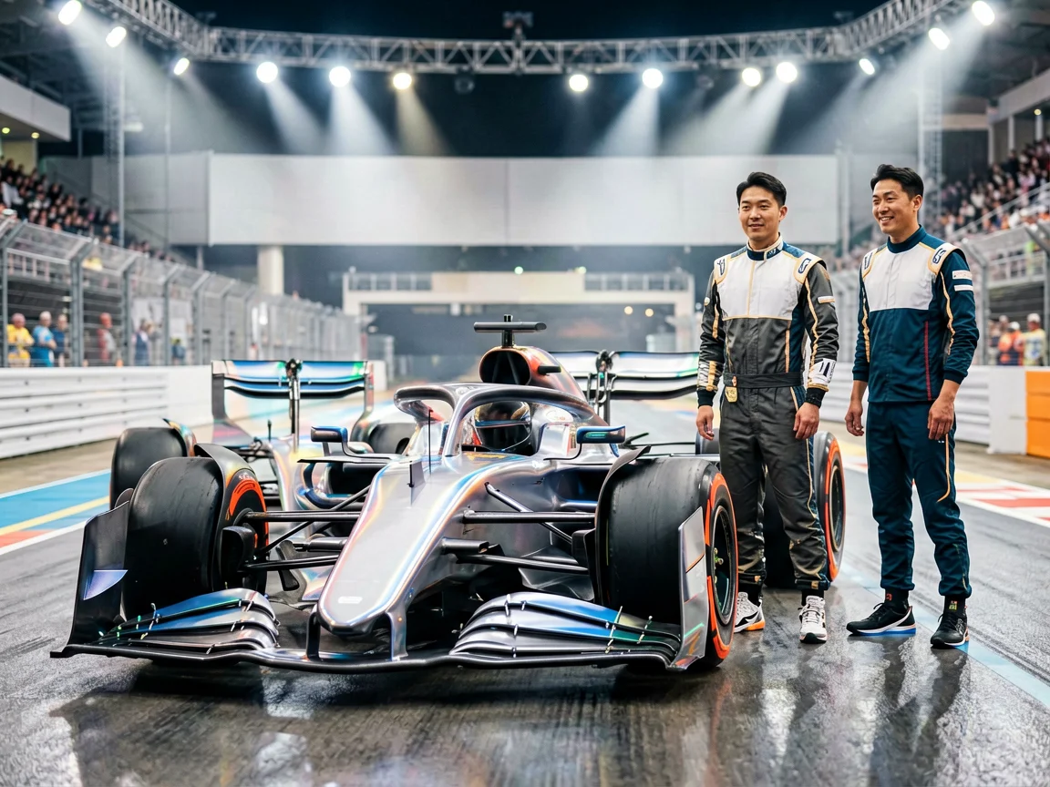 赛车赛道准备,F1新规排位赛